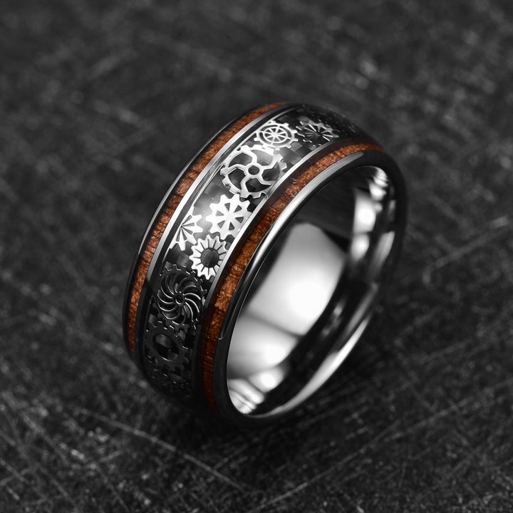 Mens Steampunk ring