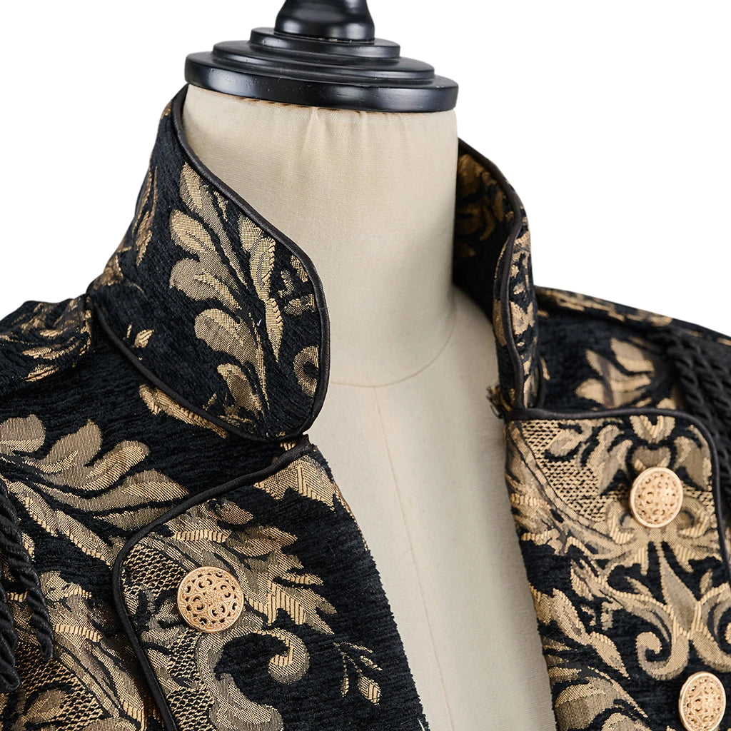 Steampunk military jacket women's