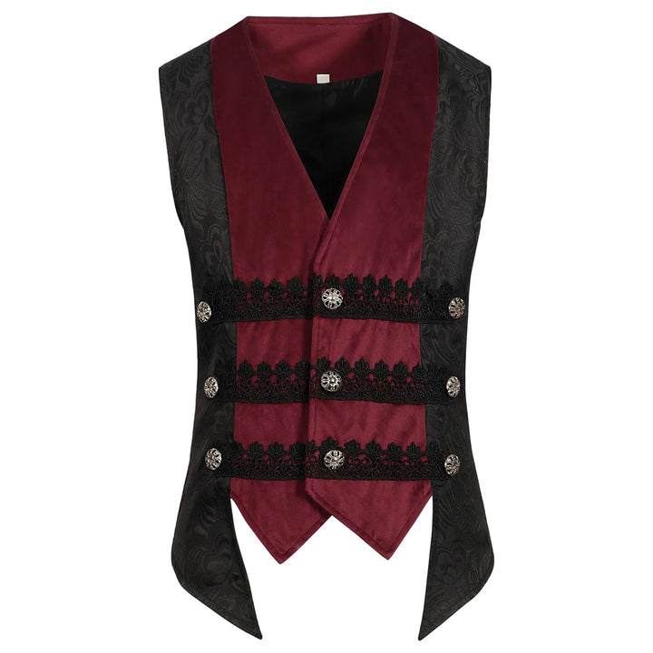 Velvet steampunk vest