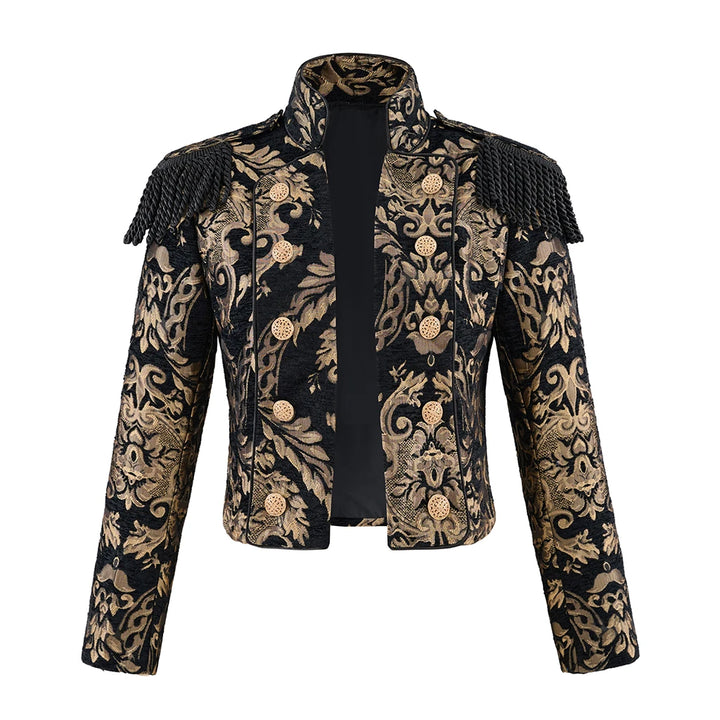 Steampunk military jacket women's