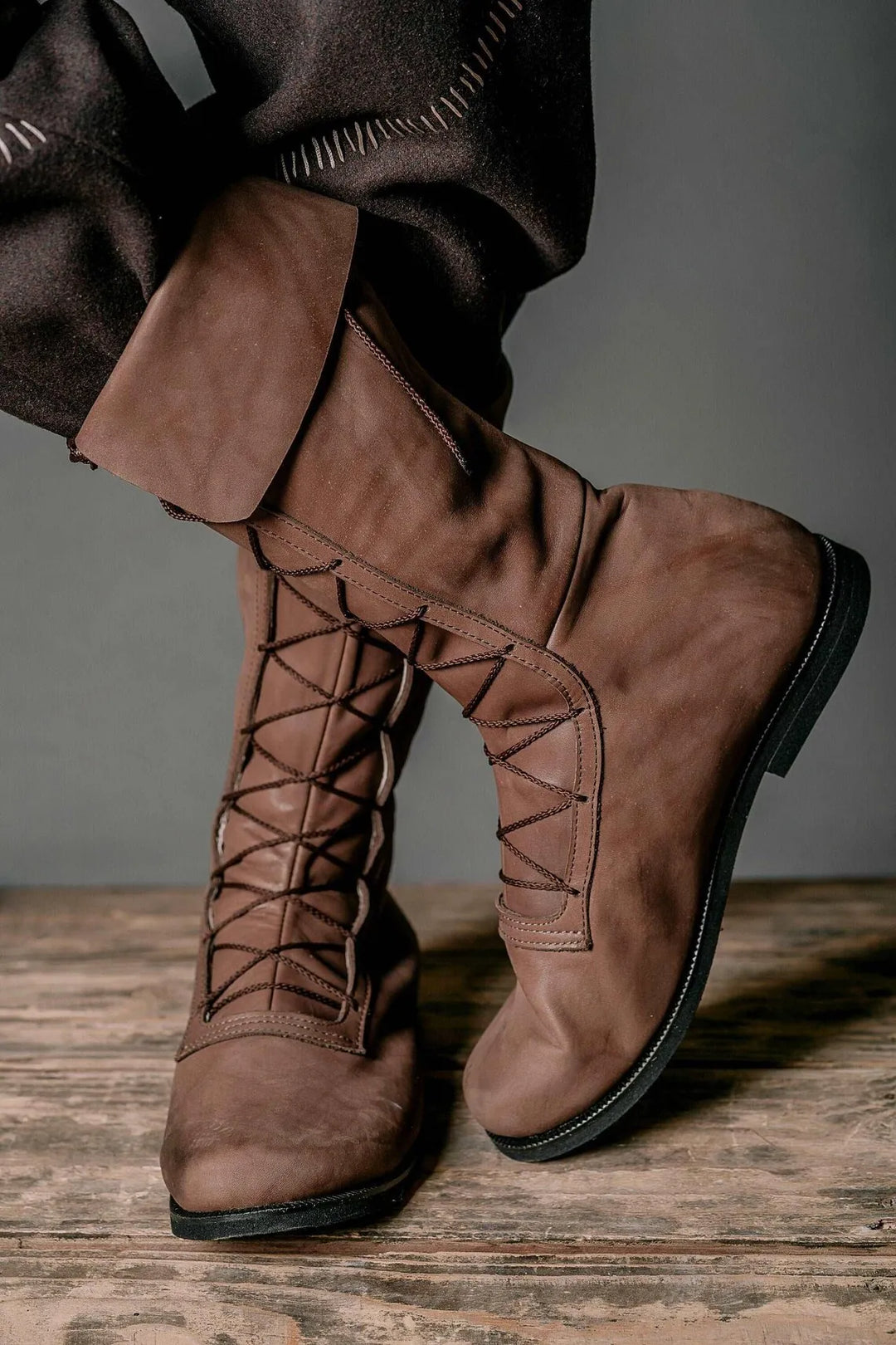 Medieval boots for men