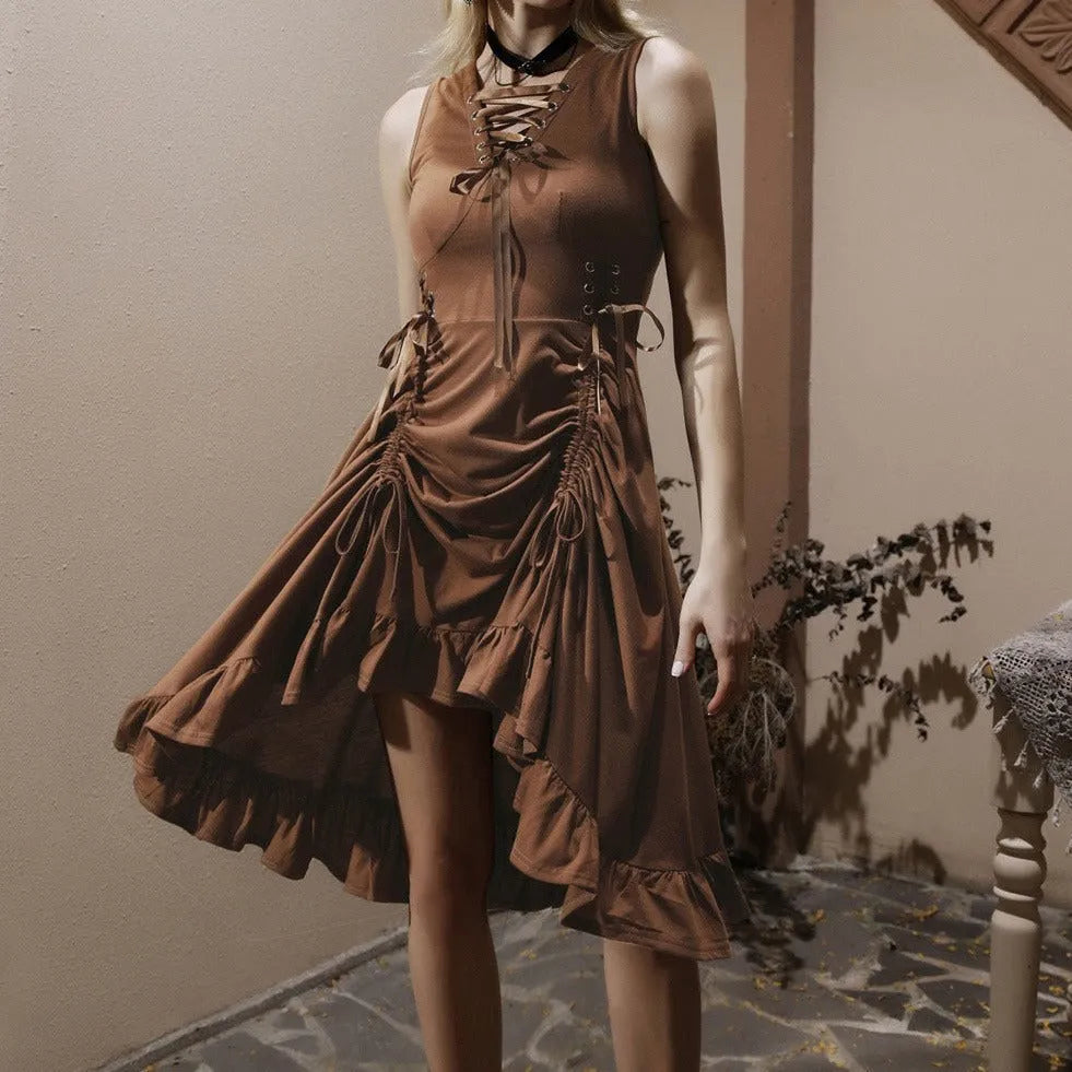 Victorian Steampunk summer dress