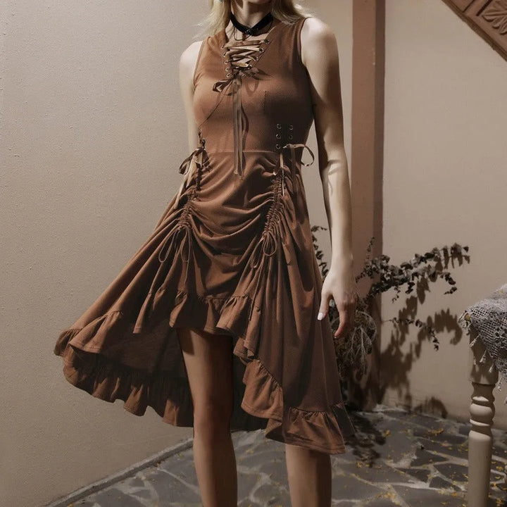 Victorian Steampunk summer dress