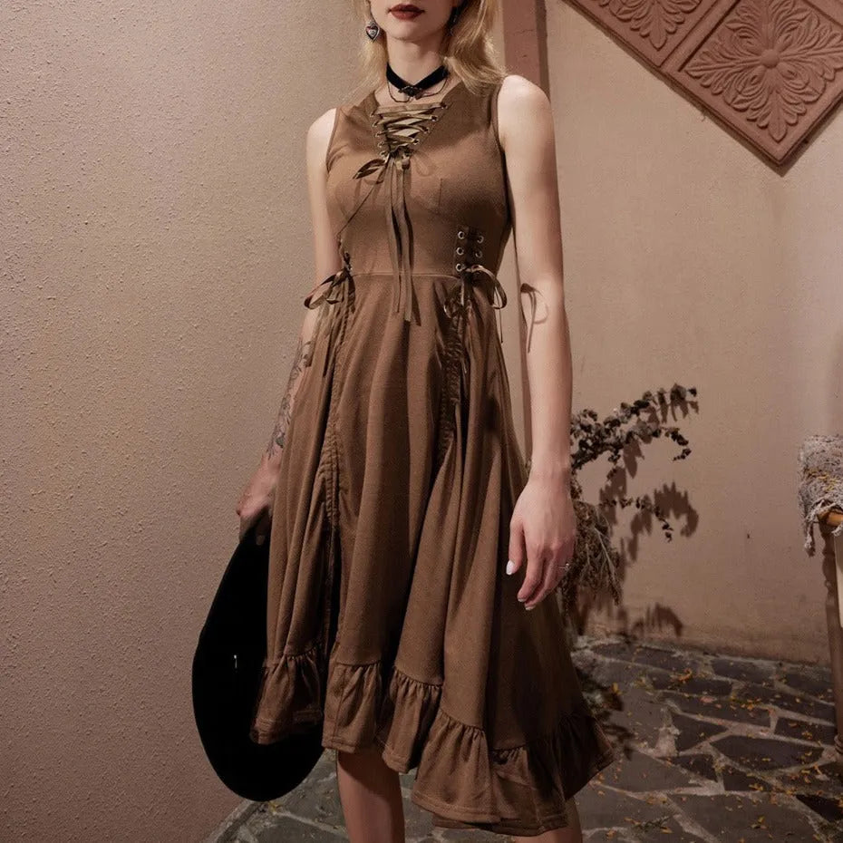 Victorian Steampunk summer dress
