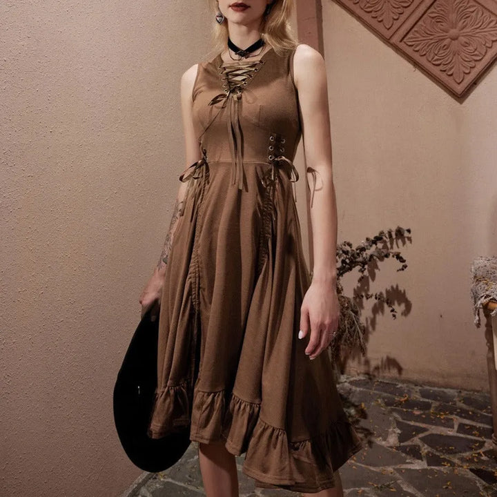 Victorian Steampunk summer dress