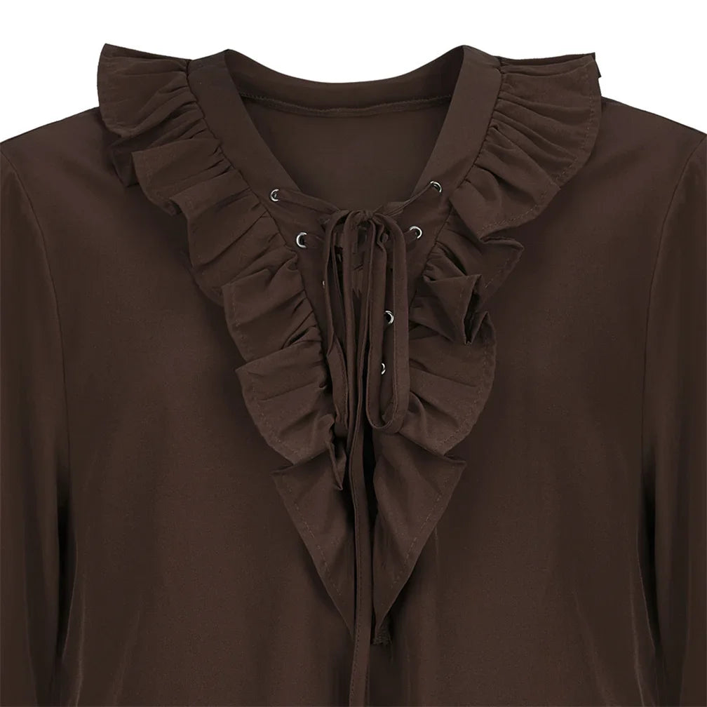 Brown Steampunk shirt