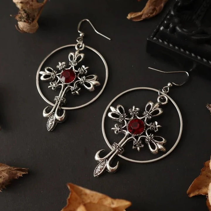 Vampire earrings