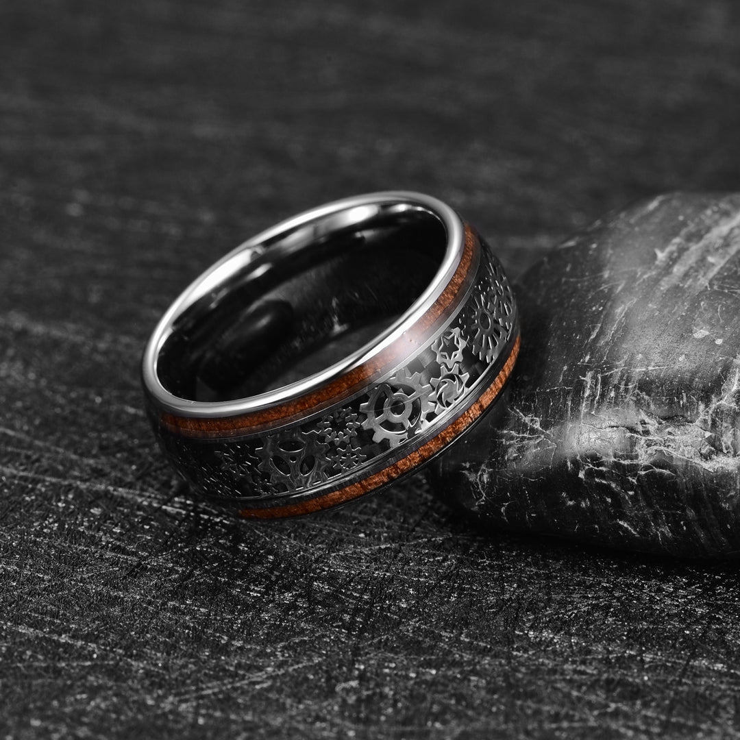 Mens Steampunk ring