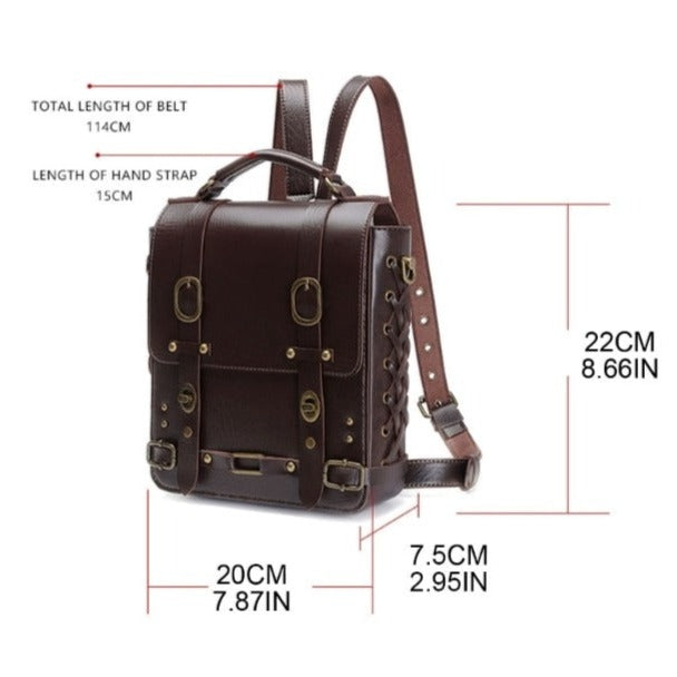 Elegant steampunk bag