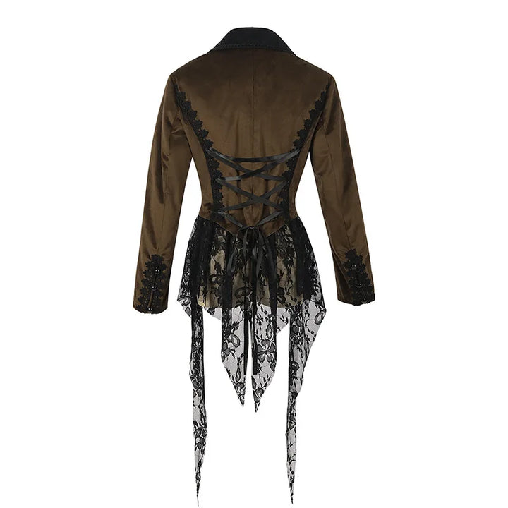 Brown Steampunk jacket