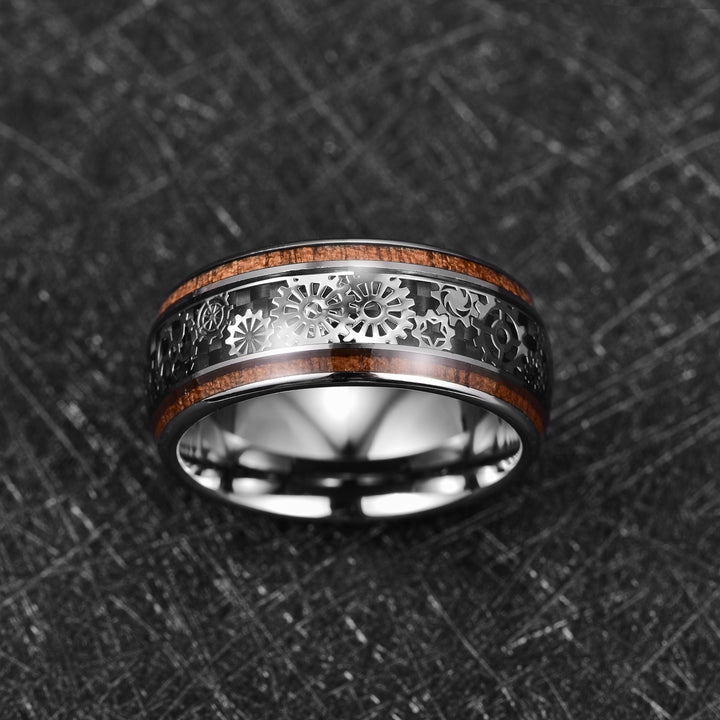 Mens Steampunk ring