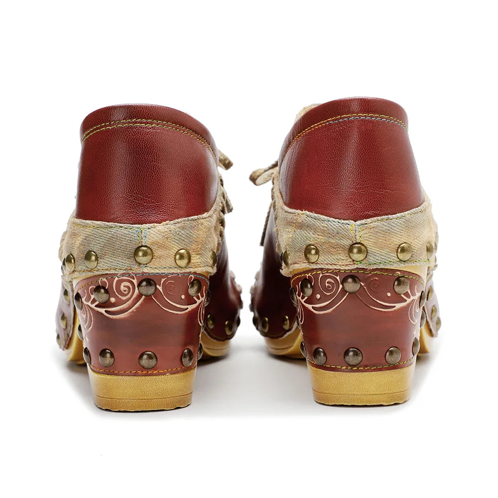 Steampunk fashion boots