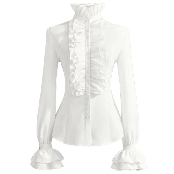 Victorian ruffle shirt