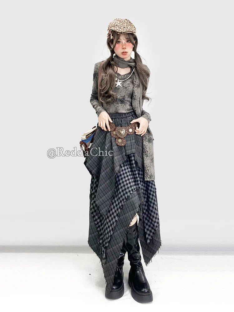 Steampunk gypsy skirt