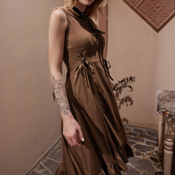 Victorian Steampunk summer dress