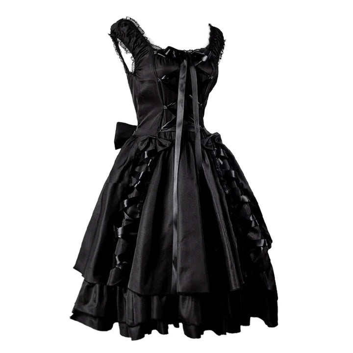 Gothic prom dress