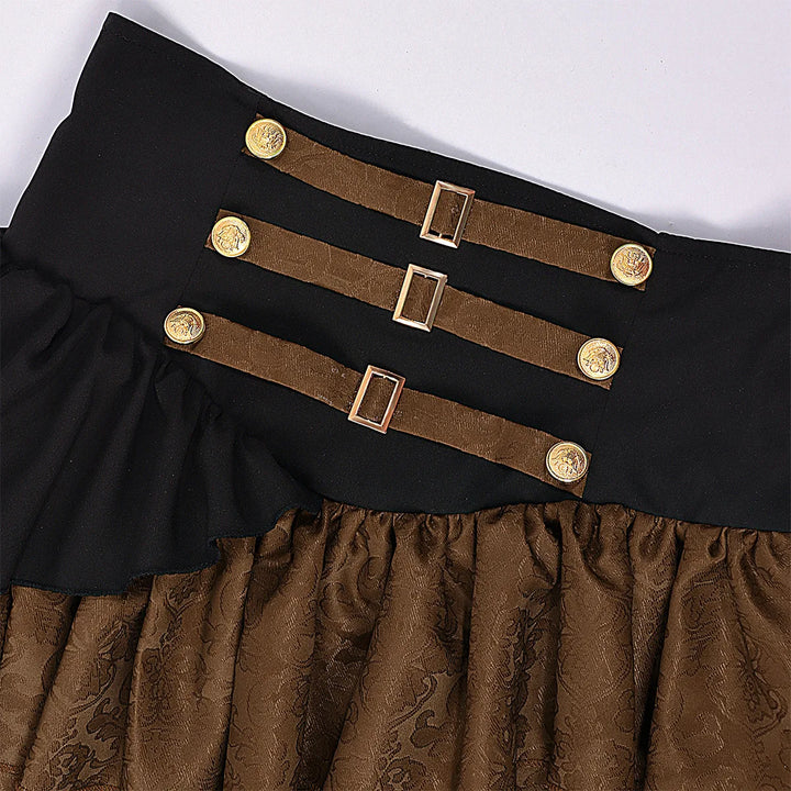 Layered Steampunk skirt