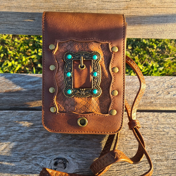 Steampunk phone bag