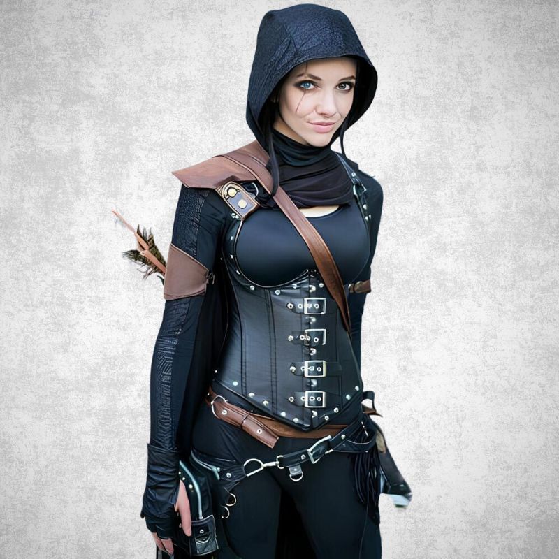 Gothic steampunk costume best sale