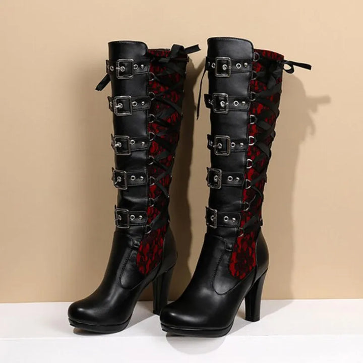 Fancy steampunk boots