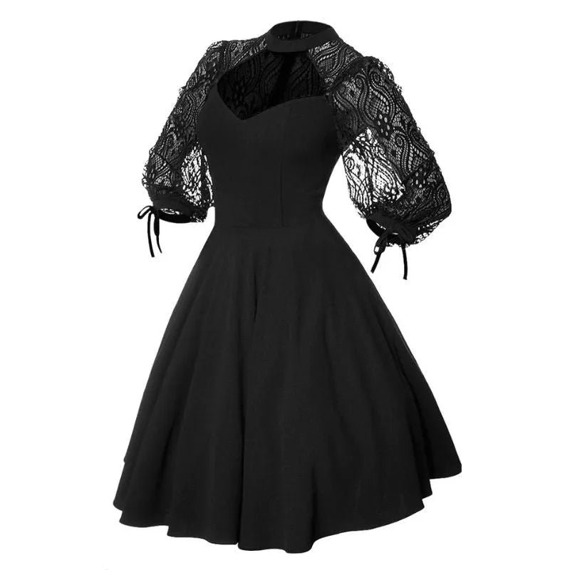 1950s Retro Vintage Dress Swing Dress Solid Color Fancy Dress Women s Halloween Carnival Masquerade Party Bachelorette Party Adults Dress Homecoming 1950s Retro Vintage Dress Swing Dress Solid Color Fancy Dress Women s Halloween Carnival Masquerade Party Bachelorette Party Adults Dress Homecoming