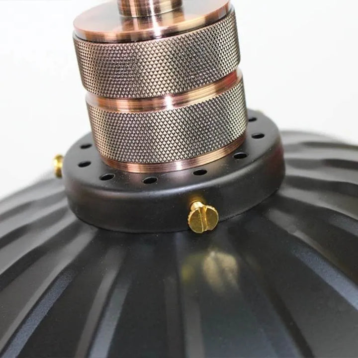 Black Steampunk lamp