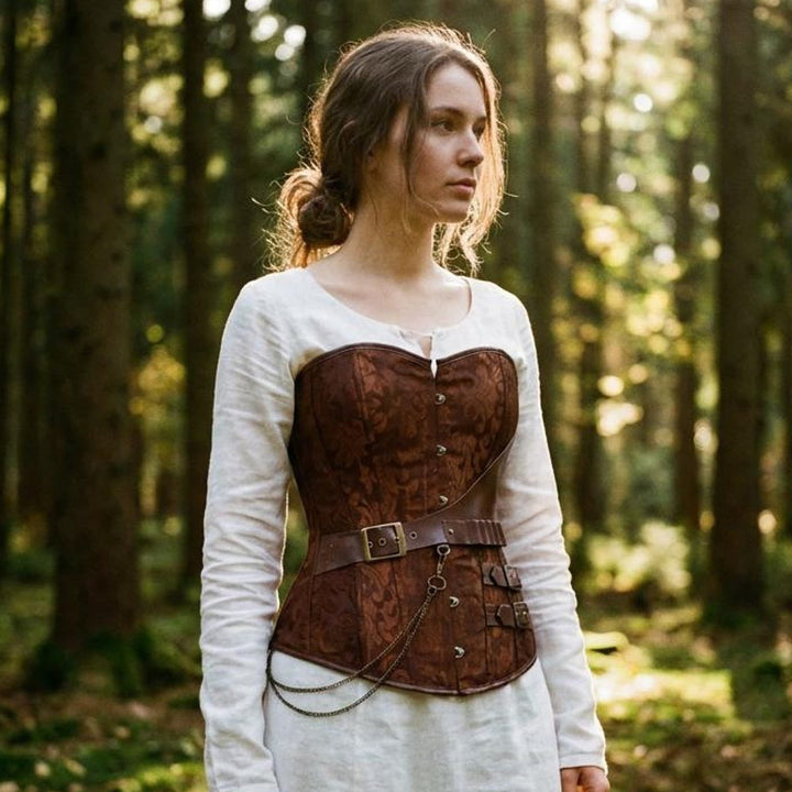 Pirate Woman Steampunk corset