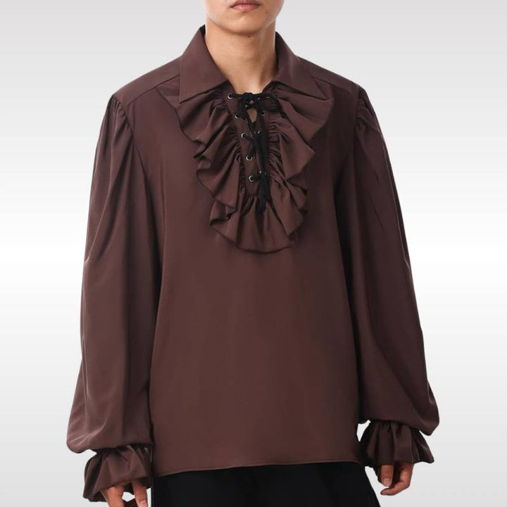 Brown Steampunk shirt