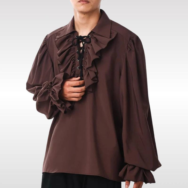 Brown Steampunk shirt