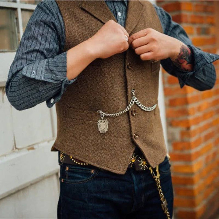 Vintage steampunk vest