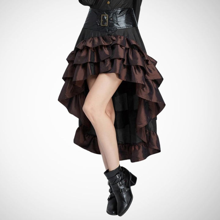 elegant bustle steampunk skirt for cosplay and costume