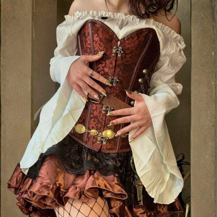 Classic steampunk corset