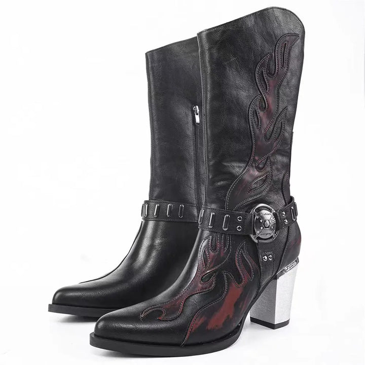 Cowboy steampunk boots