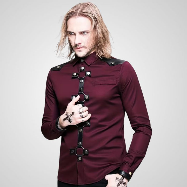 Steampunk cargo shirt