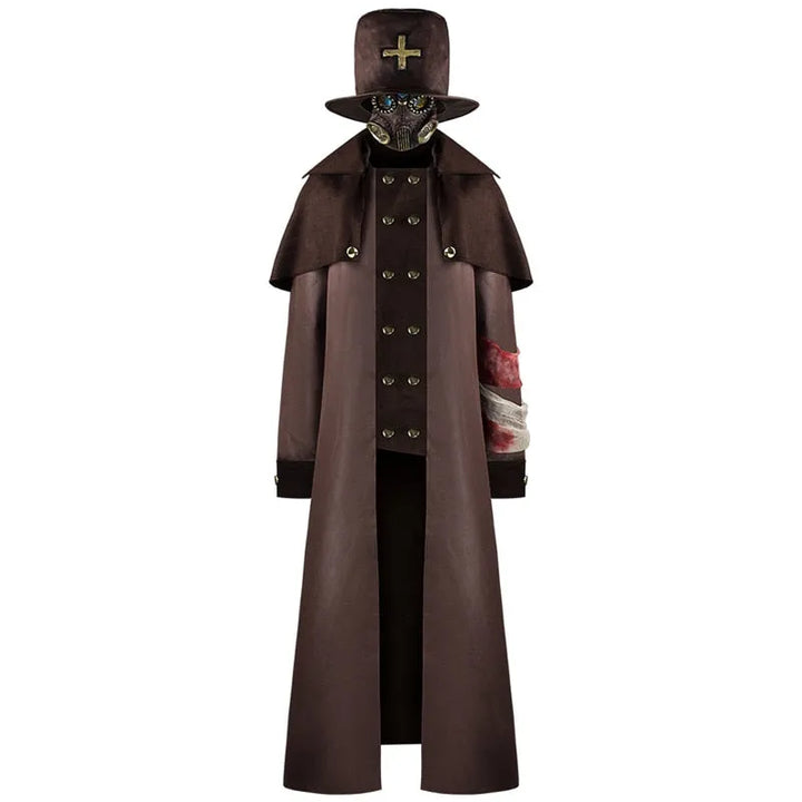 deluxe plague doctor costume halloween