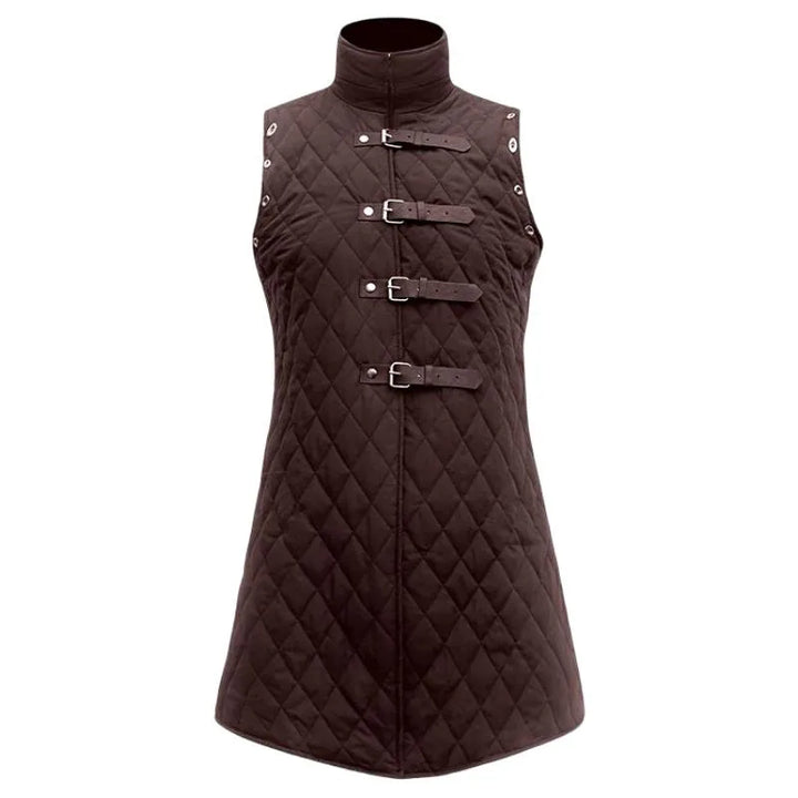 Elegant brown steampunk vest