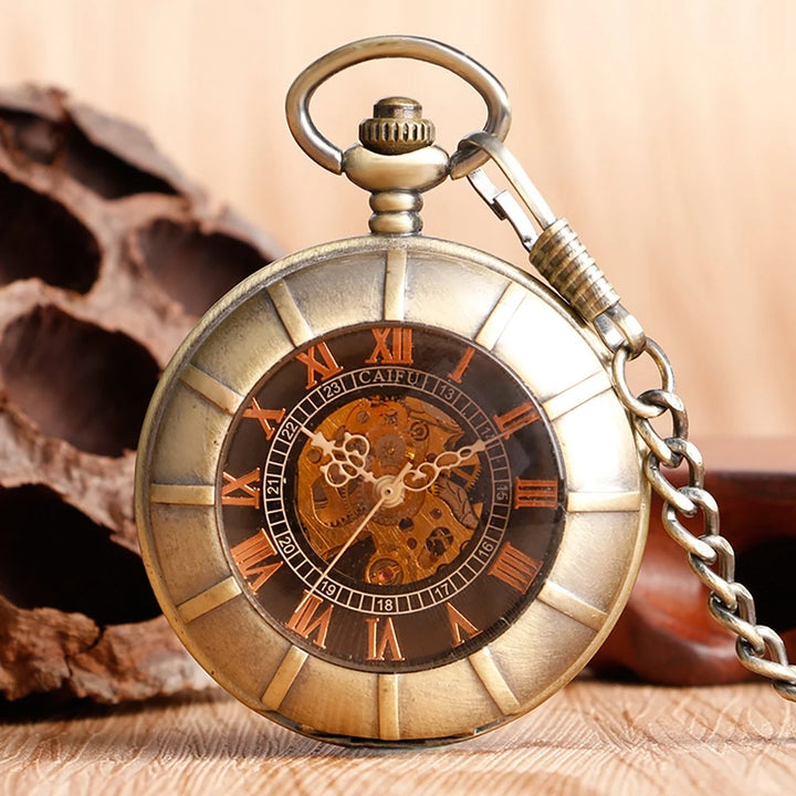 Predator Steampunk pocket watch