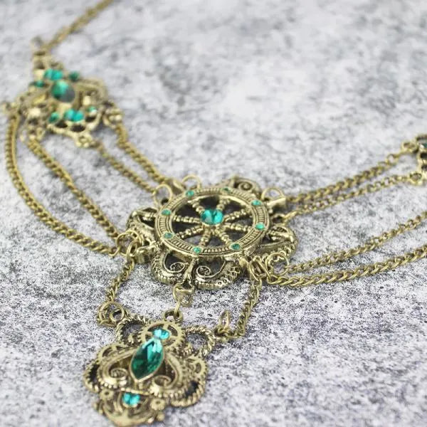 fine steampunk necklace