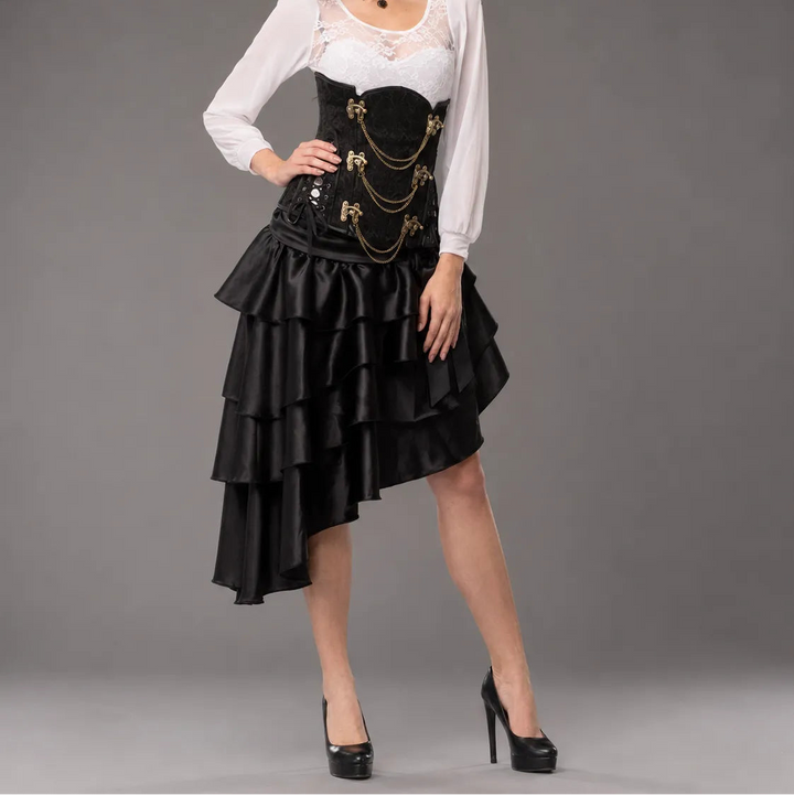 Flounced Steampunk skirt