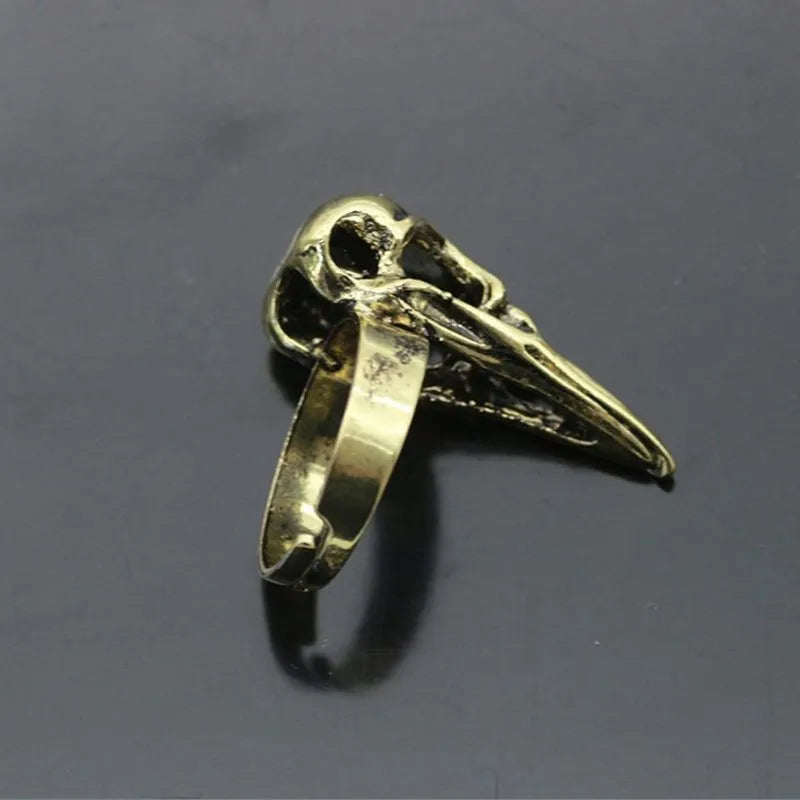 golden crow ring