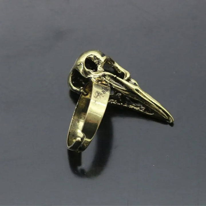 golden crow ring