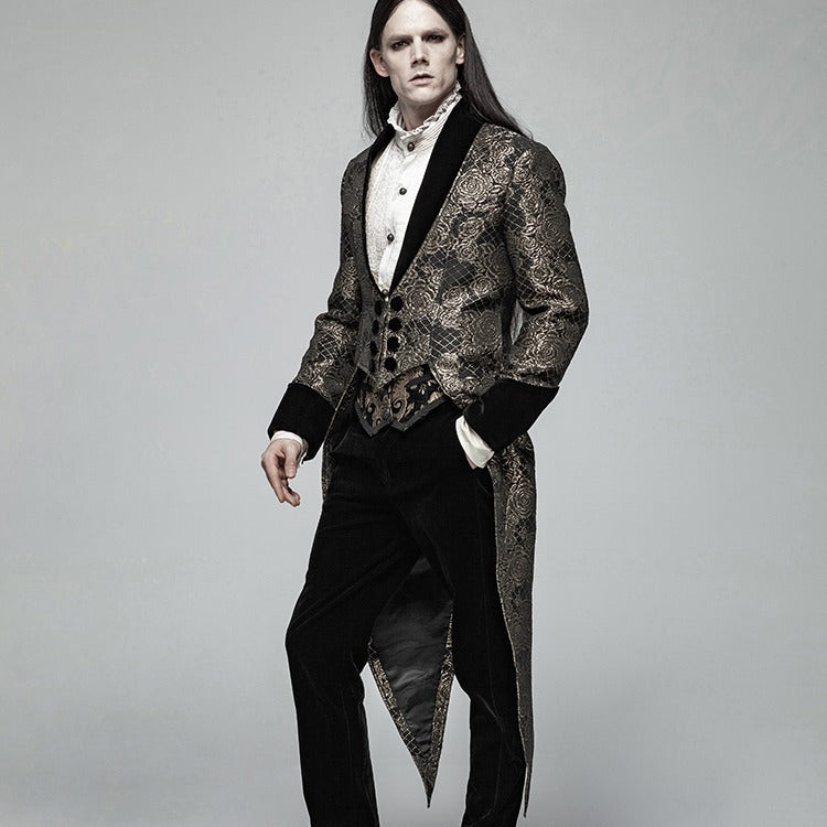 Steampunk jacket with tails
