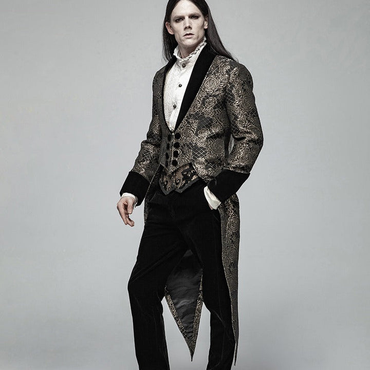 Steampunk jacket with tails