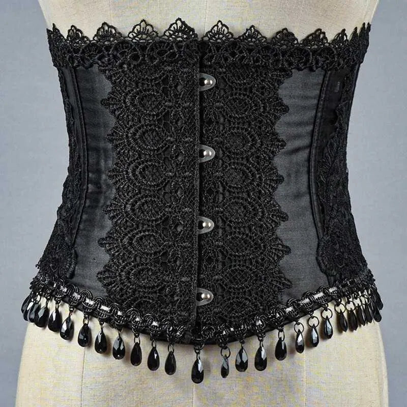 Lace Steampunk corset