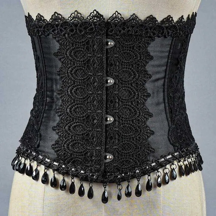 Lace Steampunk corset