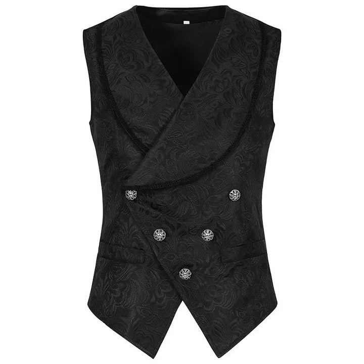 Steampunk double-breasted vest