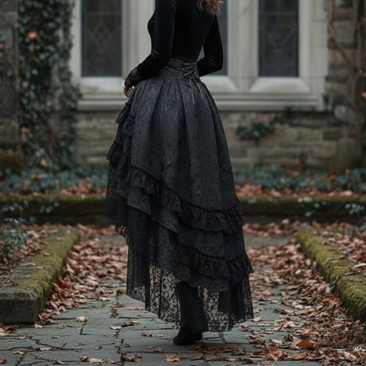 Steampunk Gothic Lolita Skirt
