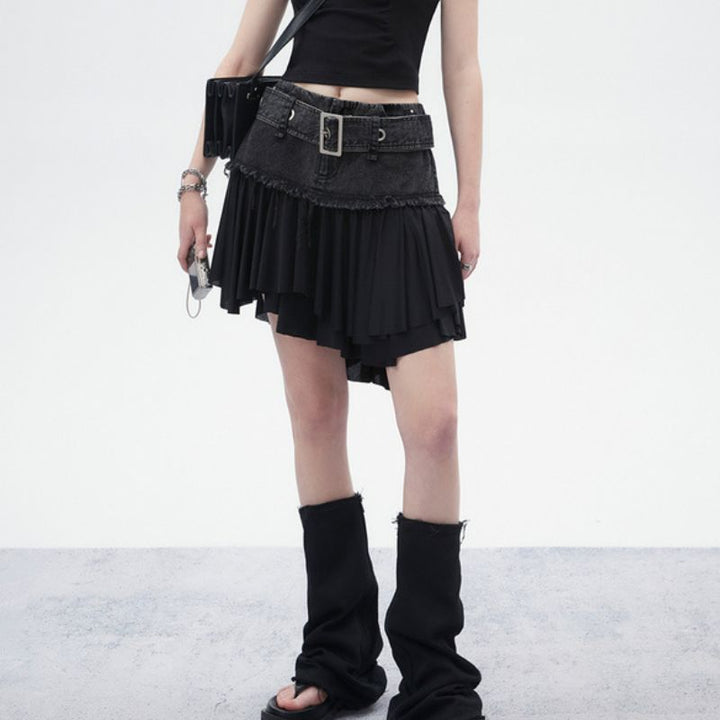 Gothic mini skirt