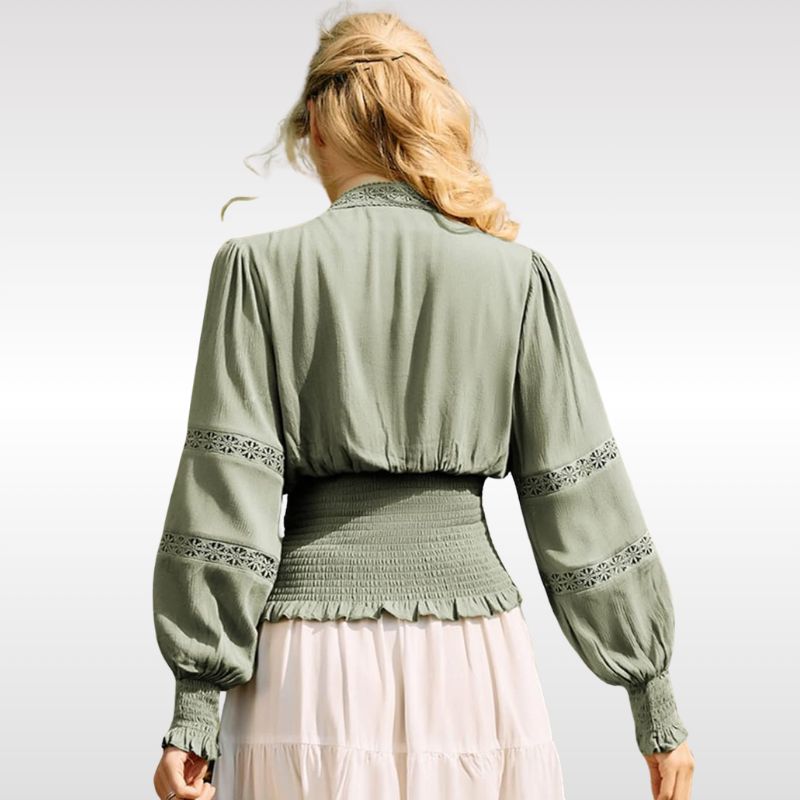 Steampunk blouse