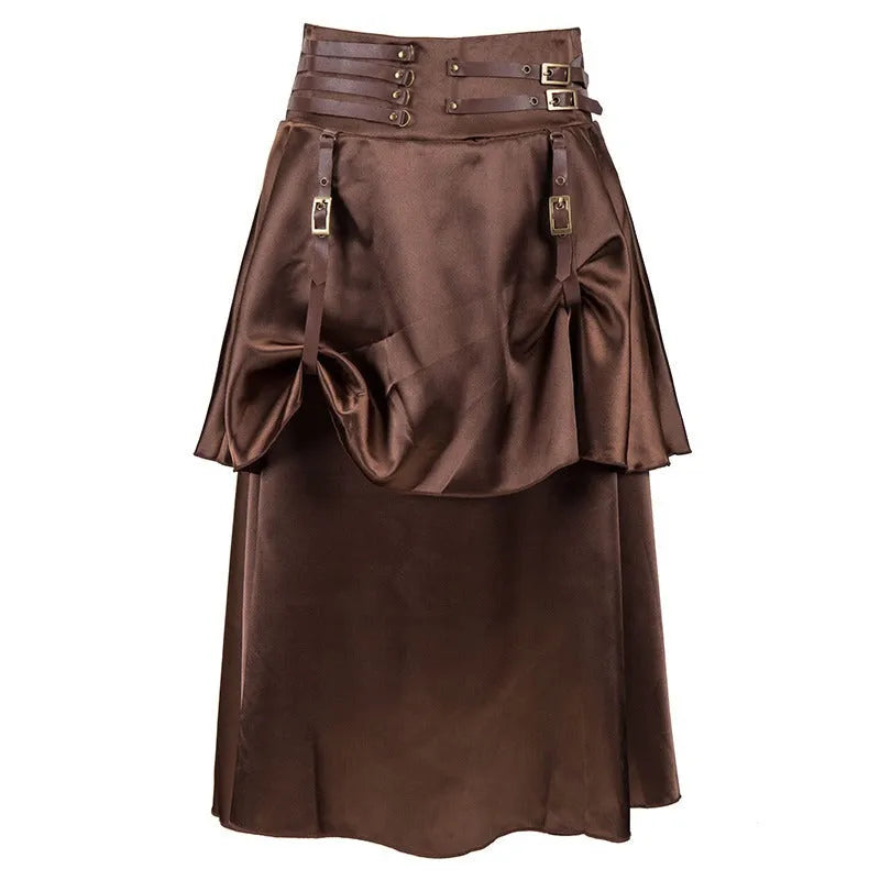 High society steampunk dress